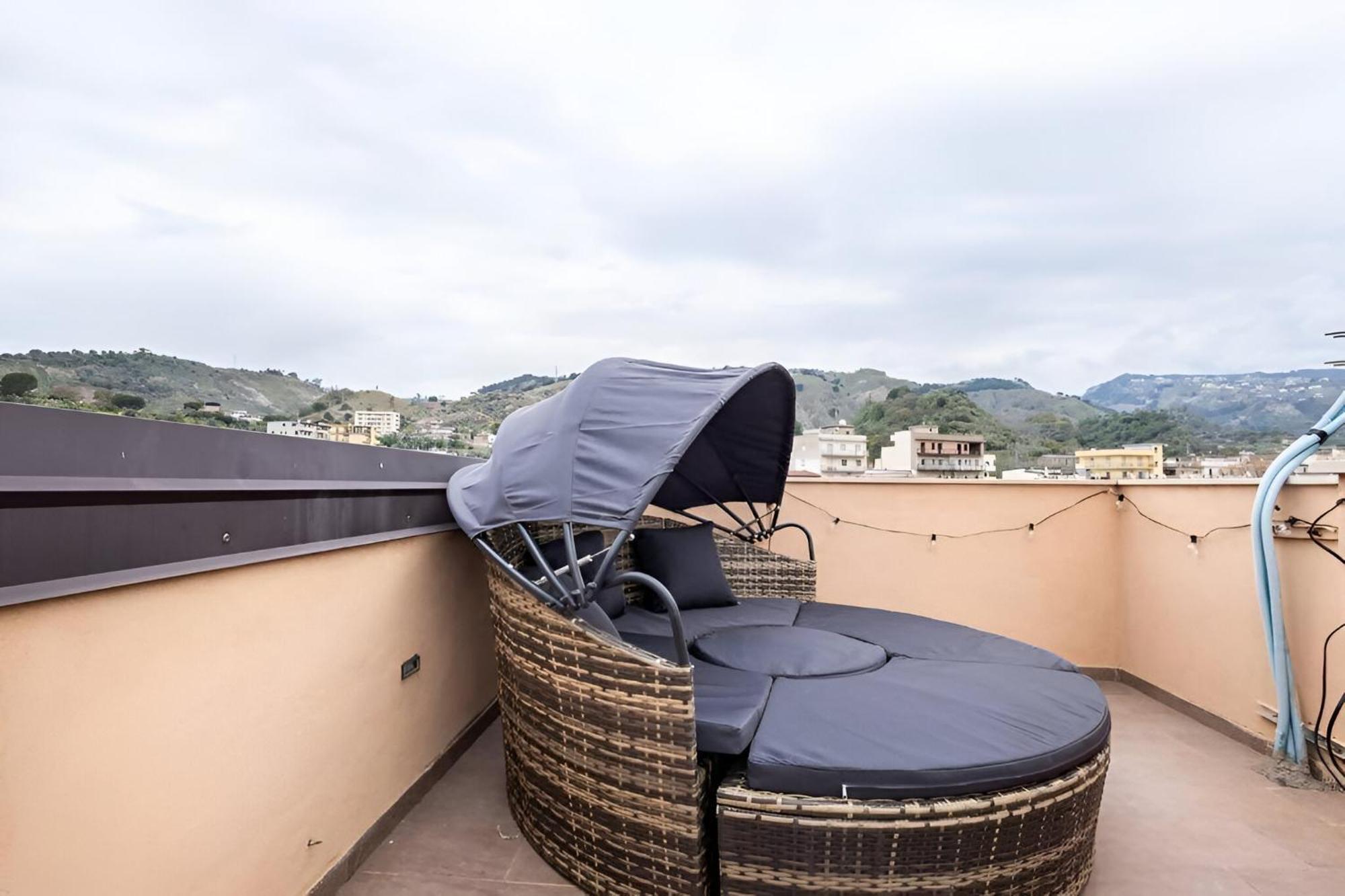 Romantico Monolocale Veranda Privata Vista Mare Reggio Calabria Esterno foto